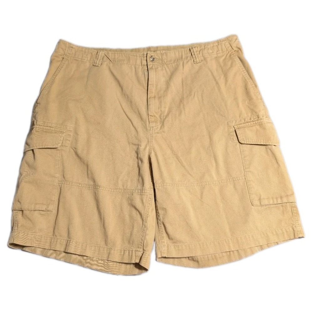 Polo Ralph Lauren Mens Cargo Shorts 42 Khaki Drill Utility Canvas Classic Fit